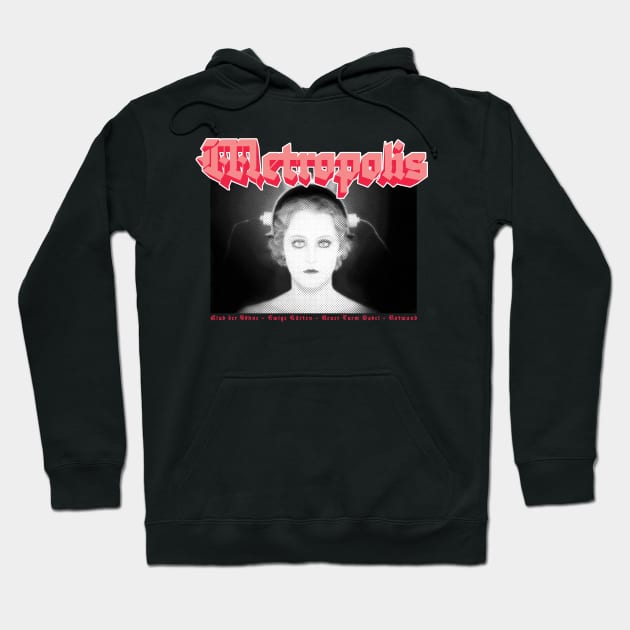 Metropolis Movie Cult Hoodie by internethero